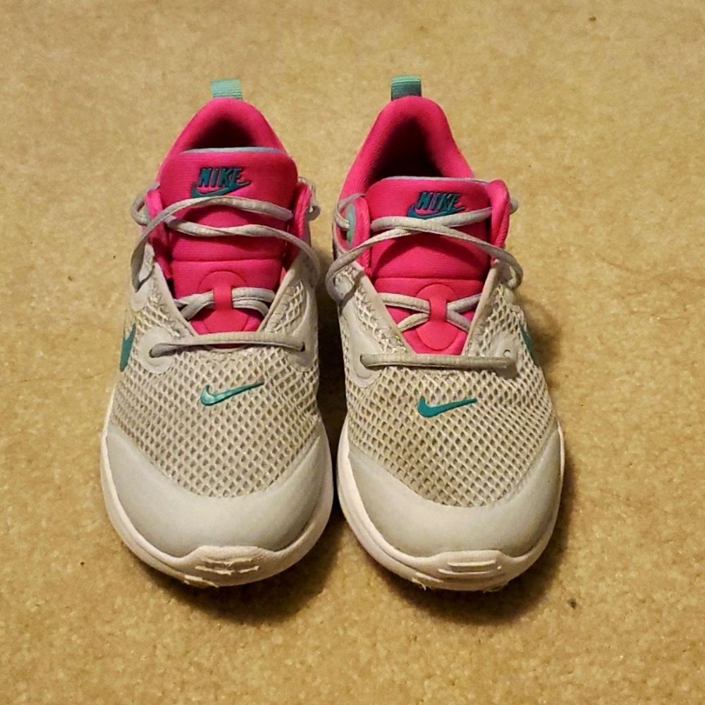 Nike Pure Platinum ACMI kids, Size 12C, Grey/Pink